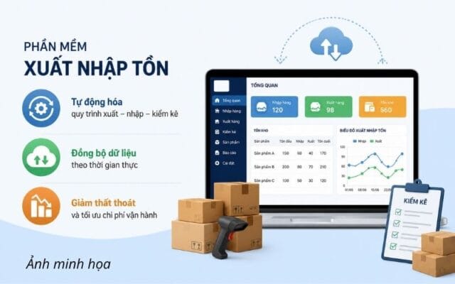 Phần mềm xuất nhập tồn